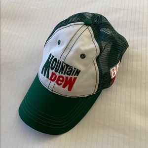 NWOT Mountain Dew Snap Back Trucker Hap